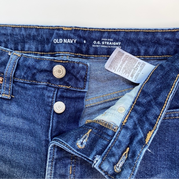 Old Navy O.G. Straight High-Rise Jeans - Picture 3 of 5